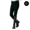 Equinavia Kids' Tuva Knee Patch Breeches - Deep Green