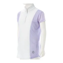Equinavia Kids' Charlotte Short Sleeve Show Shirt - Lavender