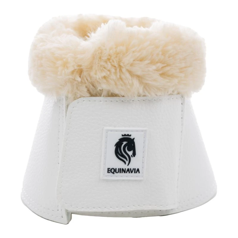 Equinavia Ty Ultra Fleece Overreach Boots - White 1 Equinavia Ty Ultra Fleece Overreach Boots - White