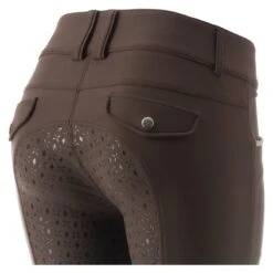 Equinavia Women's Madeleine Full Seat Breeches - Earth Brown -Tack Of The Day Store 795286 800 800