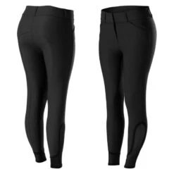 Equinavia Women's Maud Knee Patch Breeches - Black
