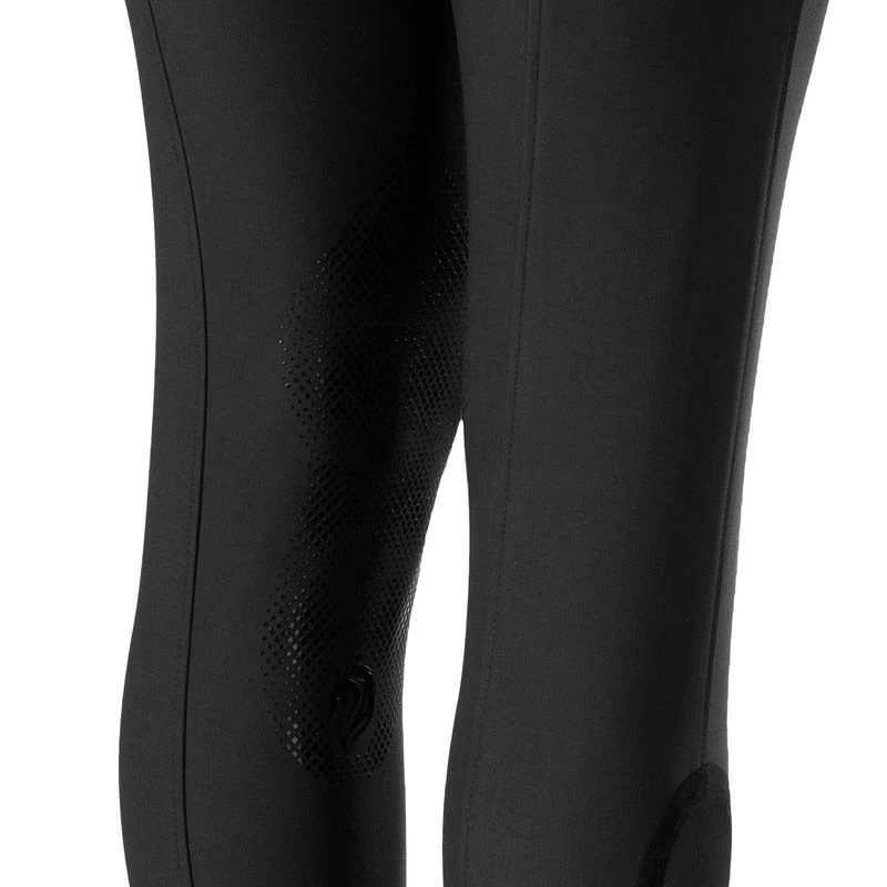 Equinavia Women's Maud Knee Patch Breeches - Black 3 Equinavia Women's Maud Knee Patch Breeches - Black - Image 3