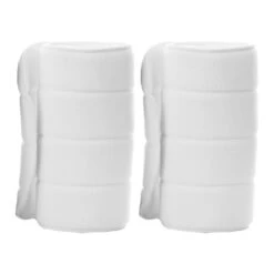 Equinavia Fleece Standing Wrap Bandages - White
