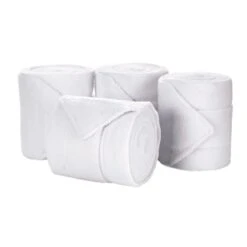 Equinavia Luna Polo Wraps W/Storage Bag - White