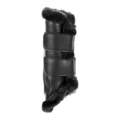 Equinavia Vali Ultra Fleece Brushing Boot - Black/Black