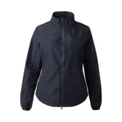 Horze Women's Fiora Lightweight Waterproof Jacket - Dark Navy