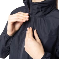 Horze Women's Fiora Lightweight Waterproof Jacket - Dark Navy 6 Horze Women's Fiora Lightweight Waterproof Jacket - Dark Navy -Tack Of The Day Store 801002 800 800