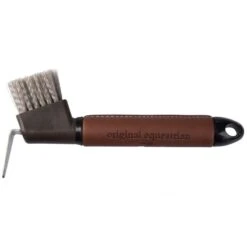 Horze Maddox Hoof Pick - Dark Brown
