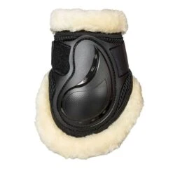Back On Track Airflow Light Fetlock Boot W/Faux Fur - Black