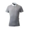 Alessandro Albanese Men's Short Sleeve Polo Skin Shirt - Grey