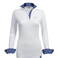 Tredstep Women's Symphony Paris Long Sleeve Competition Shirt - Navy