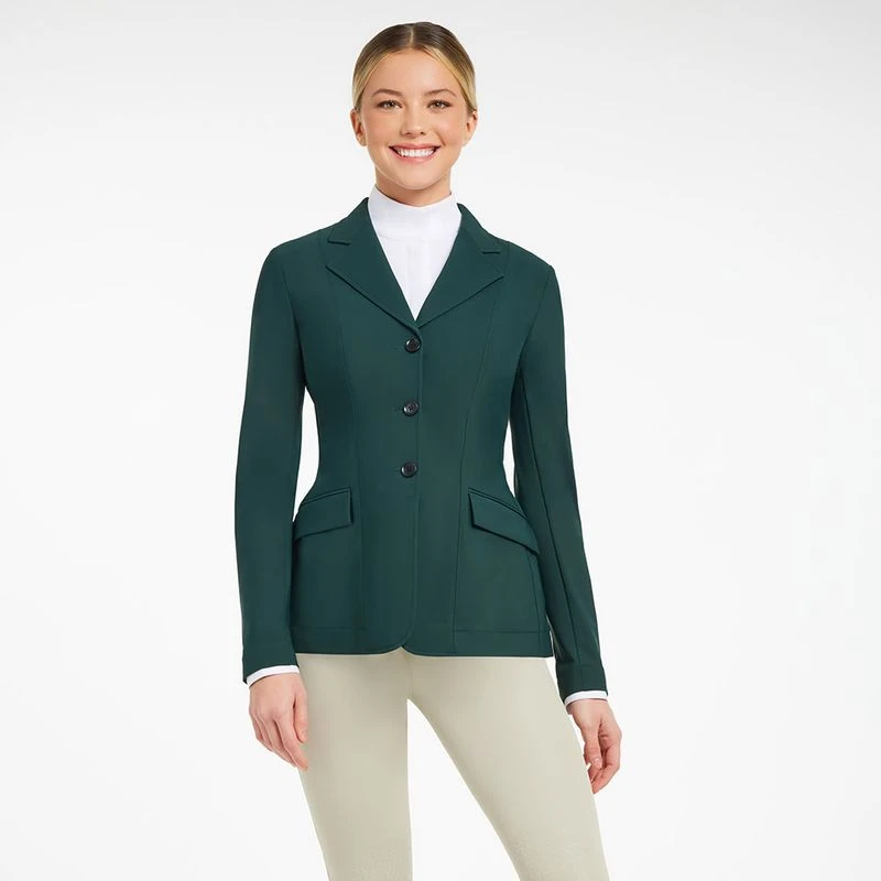 RJ Classics Women's Monterey Show Coat W/Removable Cuffs - Pine 1 RJ Classics Women's Monterey Show Coat W/Removable Cuffs - Pine