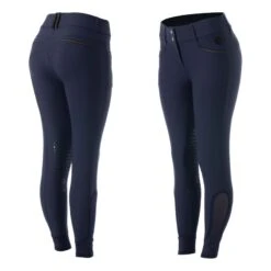 Equinavia Women's Kristina Knee Patch Breeches - Navy
