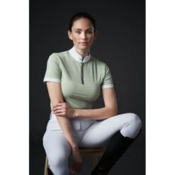 Catago Women's Nice Short Sleeve Shirt - Faded Forest -Tack Of The Day Store 830842 800 800