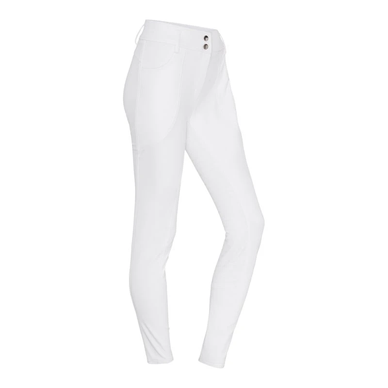 Catago Women's Rihanna Full Grip Breeches - White 1 Catago Women's Rihanna Full Grip Breeches - White