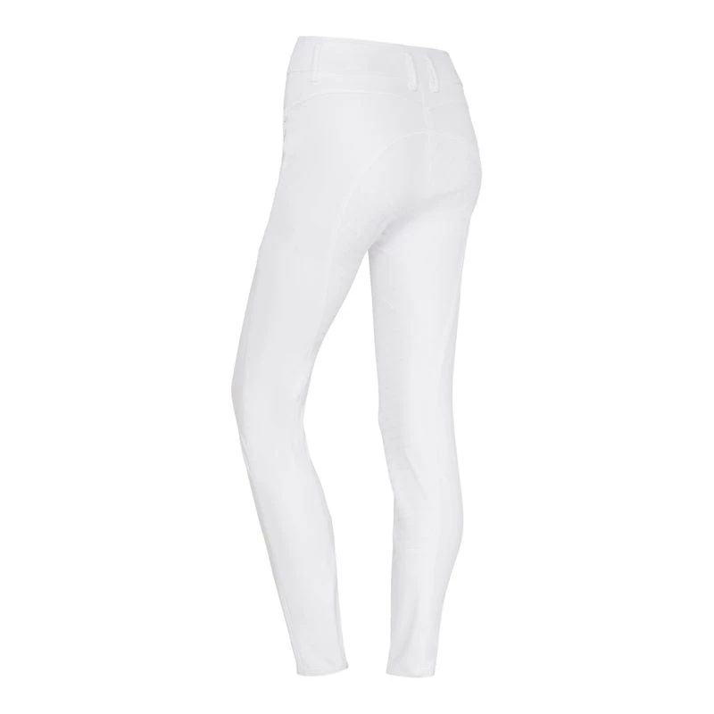 Catago Women's Rihanna Full Grip Breeches - White 2 Catago Women's Rihanna Full Grip Breeches - White - Image 2