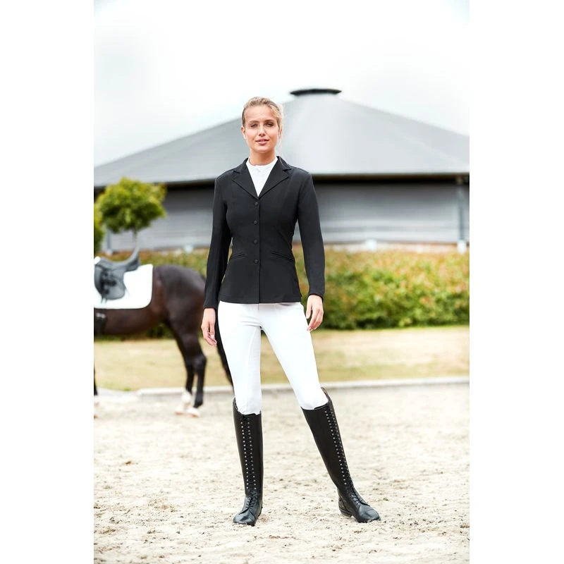 Catago Women's Rihanna Full Grip Breeches - White 3 Catago Women's Rihanna Full Grip Breeches - White - Image 3