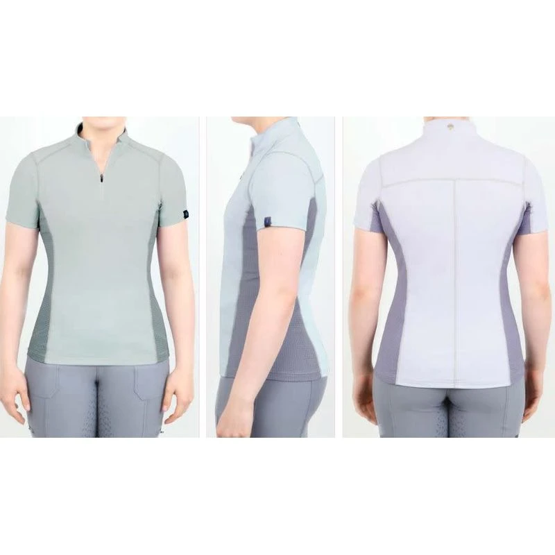 Irideon Kids' IceTech Short Sleeve Jersey - Lilac/Grape 2 Irideon Kids' IceTech Short Sleeve Jersey - Lilac/Grape - Image 2