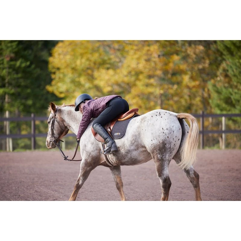 Kerrits Kids' Round Up Reversible Quilted Jacket - Vineyard Full Gallop 6 Kerrits Kids' Round Up Reversible Quilted Jacket - Vineyard Full Gallop - Image 6