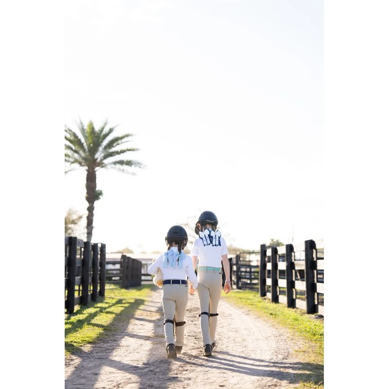 RJ Classics Kids' Collette Grey Label Jodhpurs - Sand 4 RJ Classics Kids' Collette Grey Label Jodhpurs - Sand - Image 4