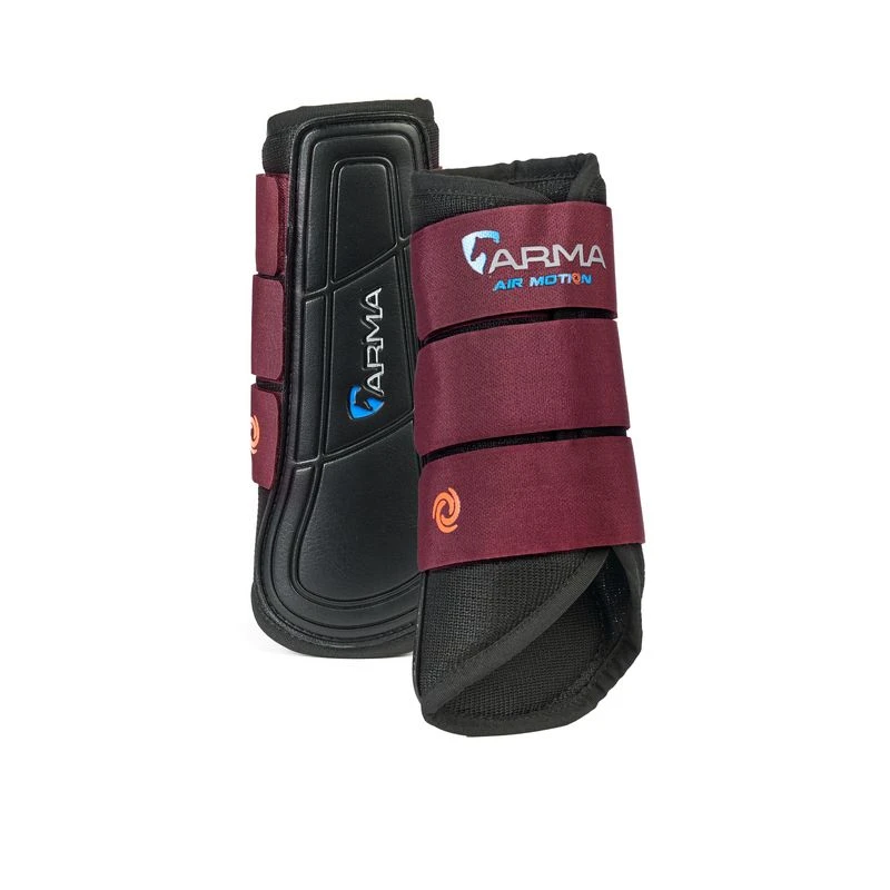 Shires ARMA Air Motion Brushing Boots - Black Cherry 1 Shires ARMA Air Motion Brushing Boots - Black Cherry