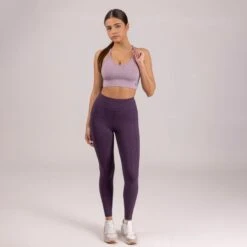 Shires Aubrion Women's Invigorate Sports Bra - Mauve -Tack Of The Day Store 836582 800 800