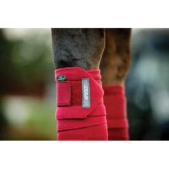 Amigo Fleece Bandages - Mulberry -Tack Of The Day Store 837068 800 800
