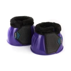 Shires ARMA Comfort Gloss Over Reach Boots - Purple