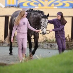 Shires Aubrion Kids' Serene Joggers - Mauve 6 Shires Aubrion Kids' Serene Joggers - Mauve -Tack Of The Day Store 839165 800 800