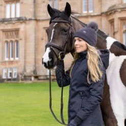 Shires Aubrion Fleece Lined Bobble Hat - Charcoal 5 Shires Aubrion Fleece Lined Bobble Hat - Charcoal -Tack Of The Day Store 839721 800 800