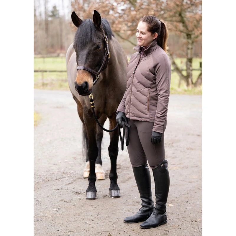 Kerrits Women's 3-Season Tailored Knee Patch Breeches - Seal 4 Kerrits Women's 3-Season Tailored Knee Patch Breeches - Seal - Image 4