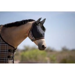 Kensington UV CatchMask W/Ears & Forelock Opening - Deluxe Black