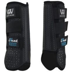 Woof Wear IVent Event Front Boots - Black/Steel -Tack Of The Day Store 862511 800 800