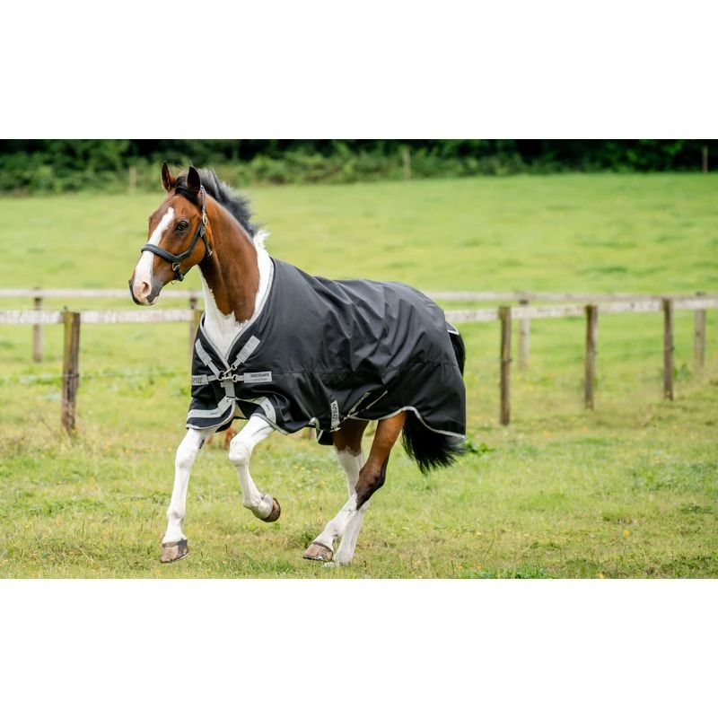 Amigo Bravo 12 XL Original Turnout Lite - Black/Titanium Grey/Silver 1 Amigo Bravo 12 XL Original Turnout Lite - Black/Titanium Grey/Silver