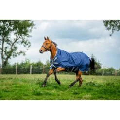 Rhino Wug Turnout W/Leg Arches 100g - Navy/Titanium Grey/Classic Blue