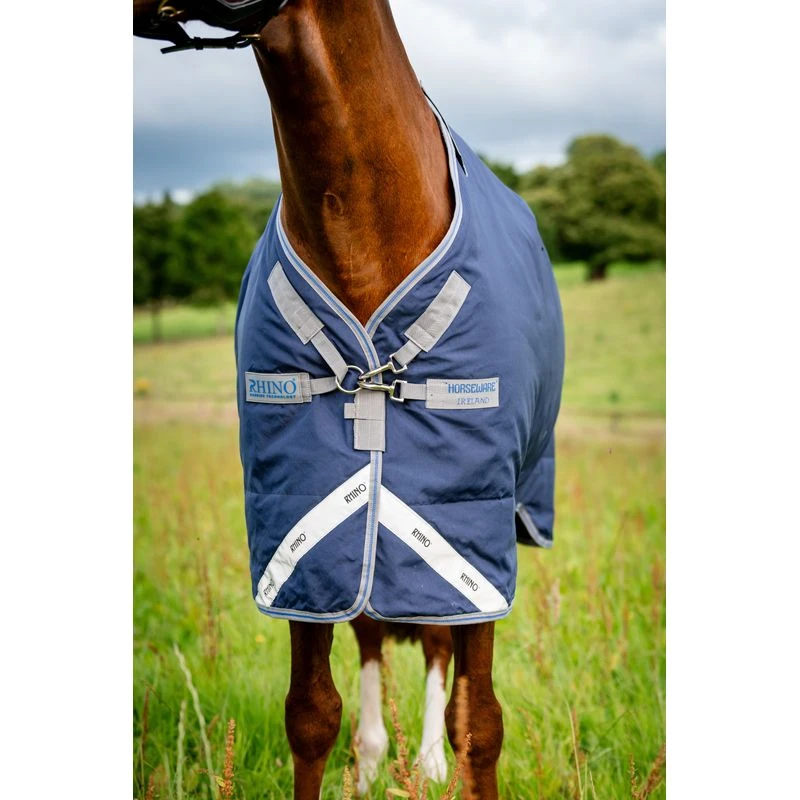 Rhino Plus Turnout Lite 100g - Navy/Titanium Grey/Classic Blue 2 Rhino Plus Turnout Lite 100g - Navy/Titanium Grey/Classic Blue - Image 2