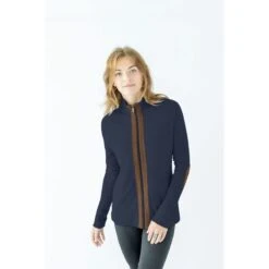 Chestnut Bay Women's Rider Lounge Cardigan - Dark Navy