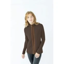 Chestnut Bay Women's Rider Lounge Cardigan - Dark Truffle