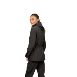 Chestnut Bay Women's Waterproof Rainy Day Jacket - Black