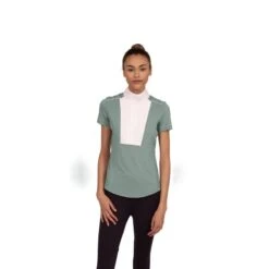 Chestnut Bay Women's SkyCool Liberty Sport Short Sleeve Show Shirt - Sage (2023)