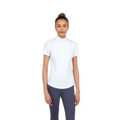 Chestnut Bay Women's SkyCool Liberty Sport Short Sleeve Show Shirt - White (2023)