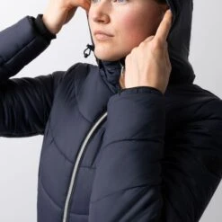 Horze Women's Astrid Winter Rider Jacket - Polar Blue -Tack Of The Day Store 878021 800 800