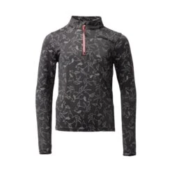 Horze Kids' Pegasus Winter Training Shirt - Caviar