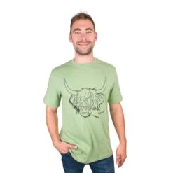 Centaur Ranch Men's Short Sleeve Farm Tee - Trail Green Mood