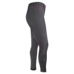 Irideon Women's Zanzibar Knee Patch Breeches - Graphite/Raspberry