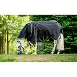 Rambo Supreme Turnout 50g - Black/Thunderstorm Grey/Silver