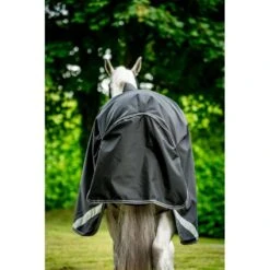 Rambo Wug Turnout 50g - Black/Thunderstorm Grey/Silver -Tack Of The Day Store 886663 800 800