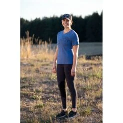 Kerrits Women's Microcord Knee Patch Pocket Tights - Abyss -Tack Of The Day Store 888341 800 800