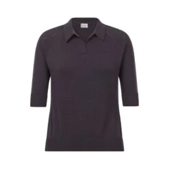 EQL Women's Bit Of Breeze Sweater Knit Polo - Abyss