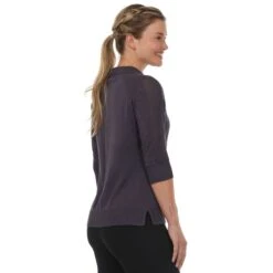 EQL Women's Bit Of Breeze Sweater Knit Polo - Abyss -Tack Of The Day Store 891085 800 800